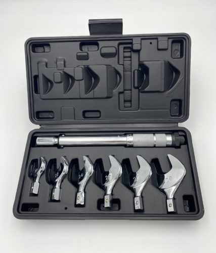 Nyomatékkulcs készlet kofferben, klímarendszerhez 17,22,24,26,27,29 mm