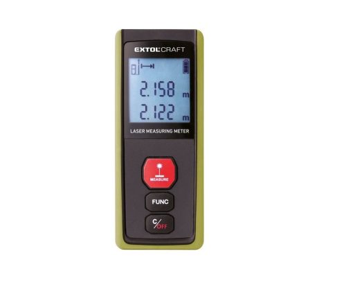 Digitális lézeres távolságmérő, mérési tartomány: 0,05-40m