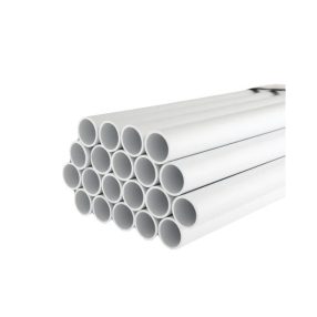 PVC fehér kondenzvíz cső merev 20mm (2m/szál) 50m/csomag