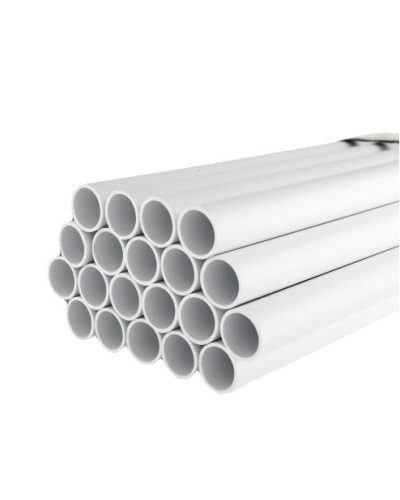 PVC fehér kondenzvíz cső merev 20mm (2m/szál) 70m/karton