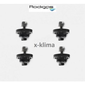   Klímatartó konzolhoz gumibak rezgéscsillapító tartók - 4 db/csomag