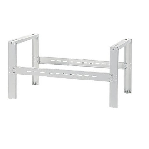 KLÍMA TARTÓ KONZOL, MAGASÍTOTT, ÁLLÍTHATÓ KONZOL TALAJRA-LAPOSTETŐRE, 40CM MAGAS, Terhelhetőség: 200 kg-ig, (400x420/480mm-830mm) 