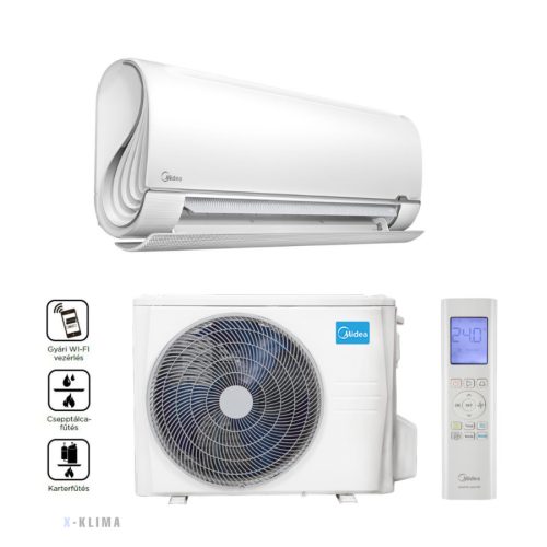 Midea Breezeless MSF2-12-SP oldalfali split (3,5 kW)