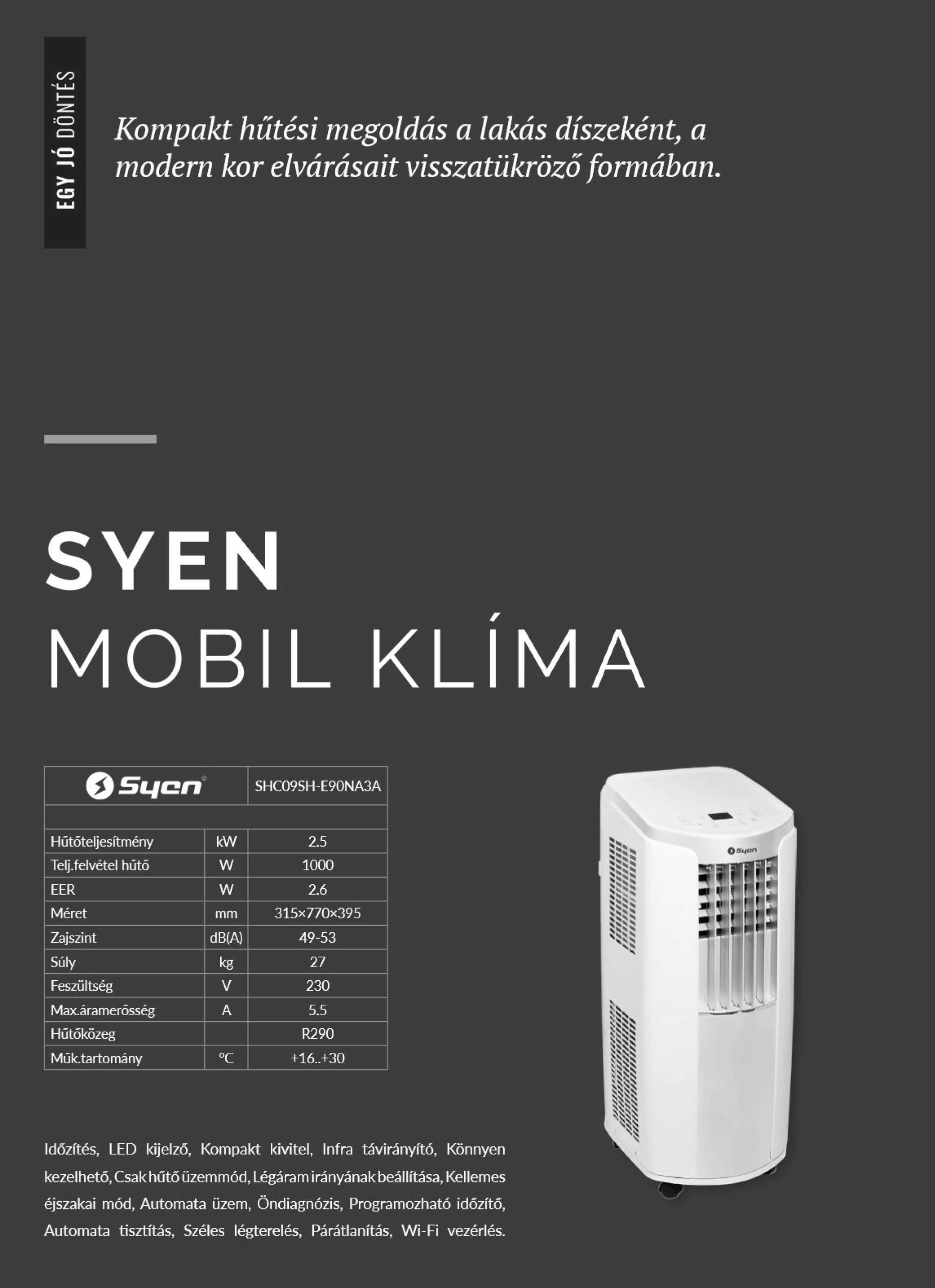 syen mobil klíma